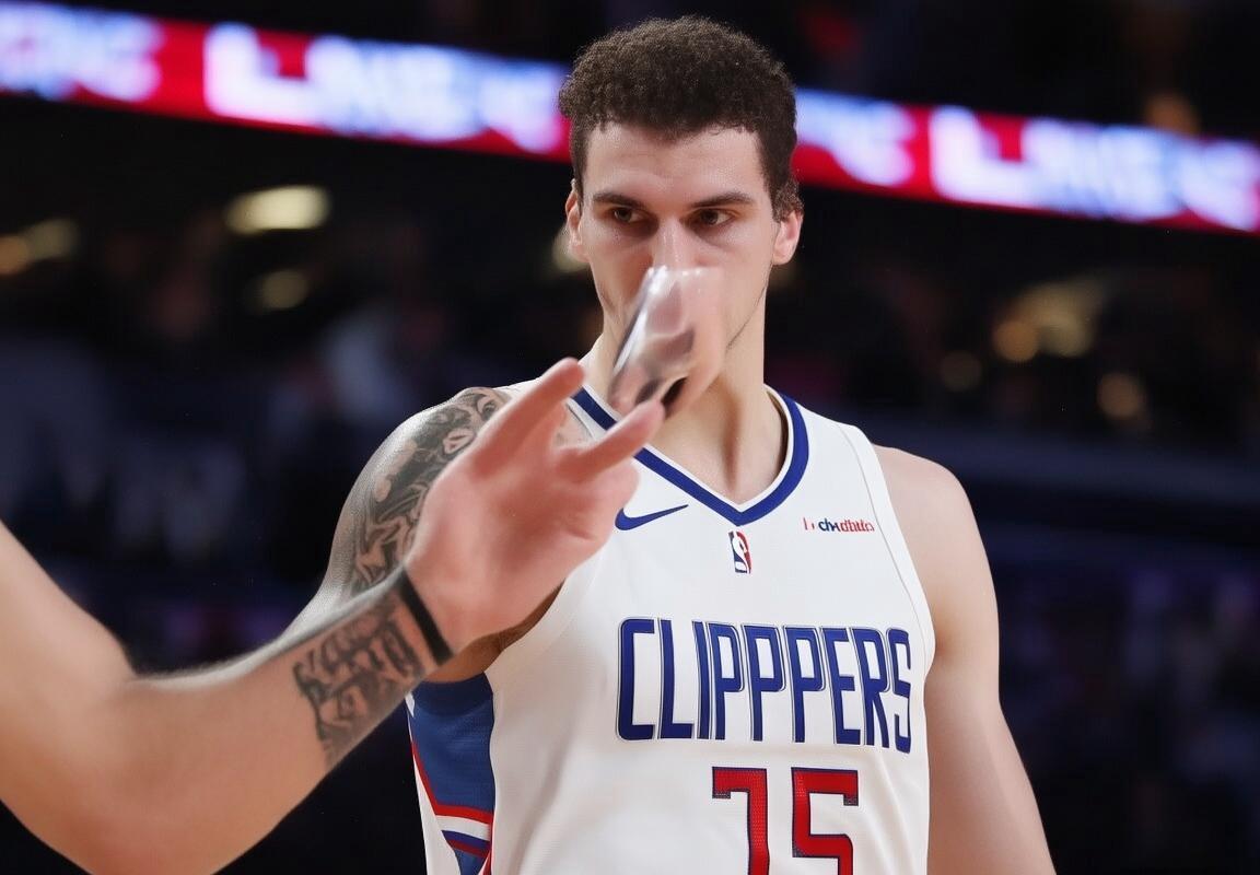 快船队祖巴茨左脚踝二级扭伤，内线深度告急考验泰伦·卢调整能力